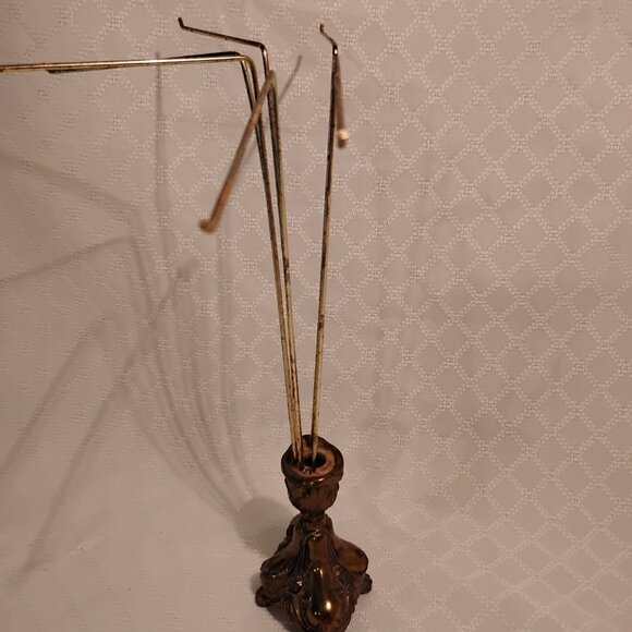 Vintage Brass Hand/Guest Towel Holder - Picture 8 of 10